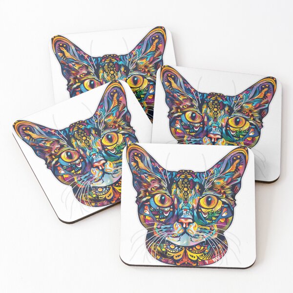 Item preview, Cute cartoon kitten designed and sold by Stickermagician.