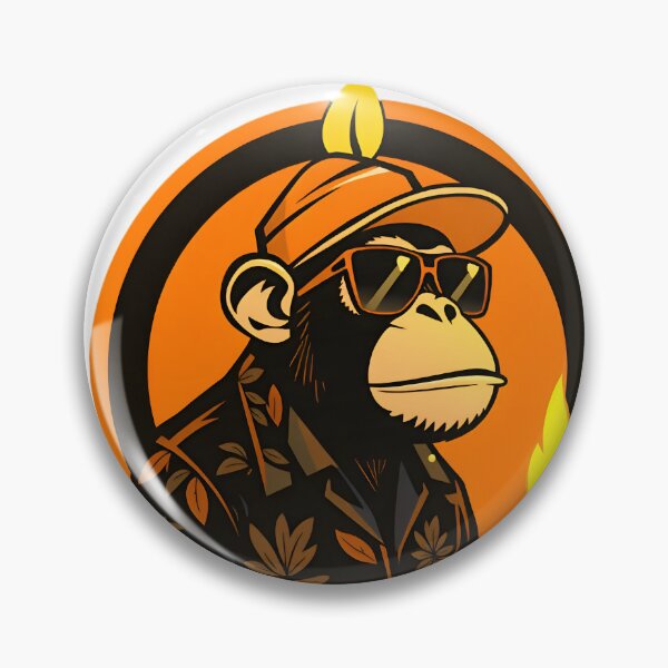 Item preview, Cool Monkey on fire designed and sold by Art is my Voice .