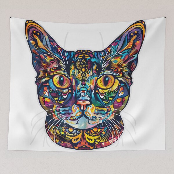 Item preview, Cute cartoon kitten designed and sold by Stickermagician.