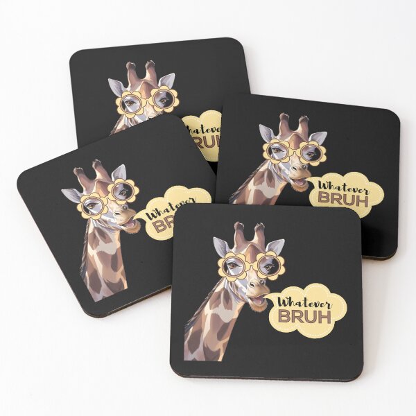 Item preview, "Whatever Bruh" Giraffe designed and sold by HinsonCreations.