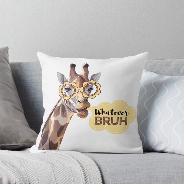 Item preview, "Whatever Bruh" Giraffe designed and sold by HinsonCreations.