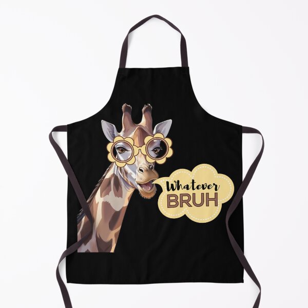 Aperçu de l'œuvre "Peu importe mec" Girafe créée et vendue par HinsonCreations.