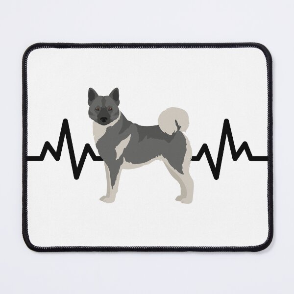 Item preview, Norwegian Elkhound Heartbeat designed and sold by TheAnimalZ00.