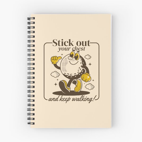 Item preview, Walking Golf ball character. Stick your chest and keep walking designed and sold by adipra.