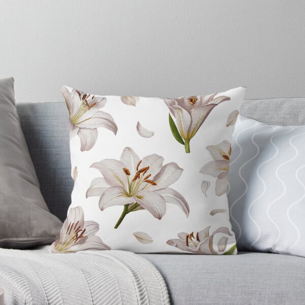 Item preview, lily Floral Falling Petals Sticker Set designed and sold by GlowinUp Shop.