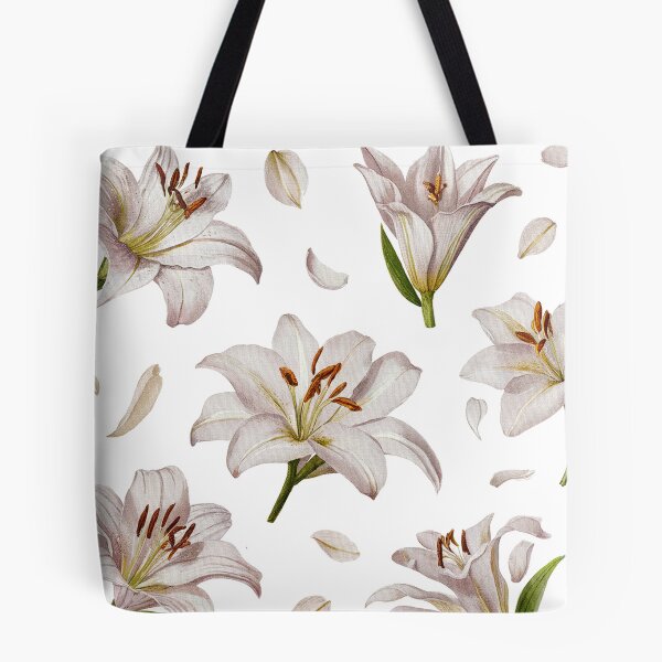 Item preview, lily Floral Falling Petals Sticker Set designed and sold by GlowinUp Shop.