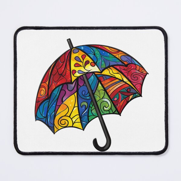 Item preview, Colorful umbrellas designed and sold by Stickermagician.