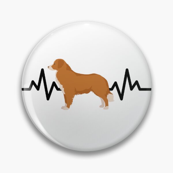 Item preview, Nova Scotia Duck Tolling Retriever Heartbeat designed and sold by TheAnimalZ00.