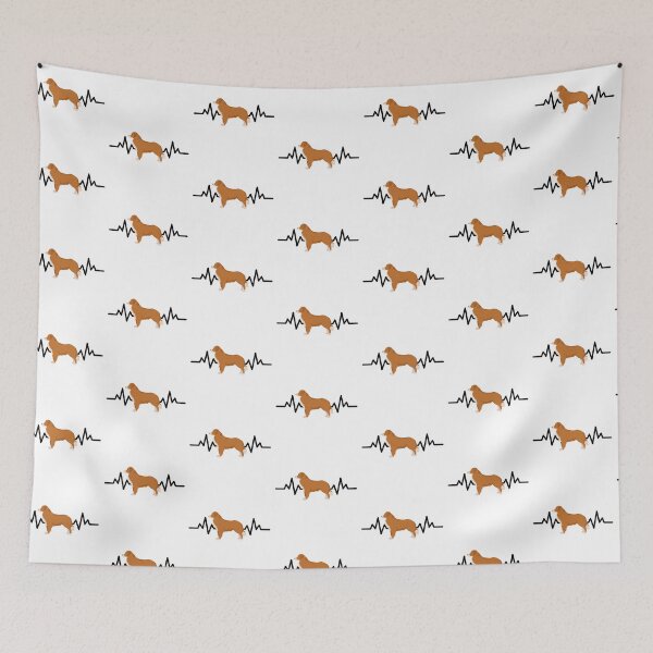 Item preview, Nova Scotia Duck Tolling Retriever Heartbeat designed and sold by TheAnimalZ00.