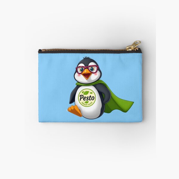 Item preview, Flying Pesto Penguin Superhero designed and sold by Dakson Design - Fantasy Art.