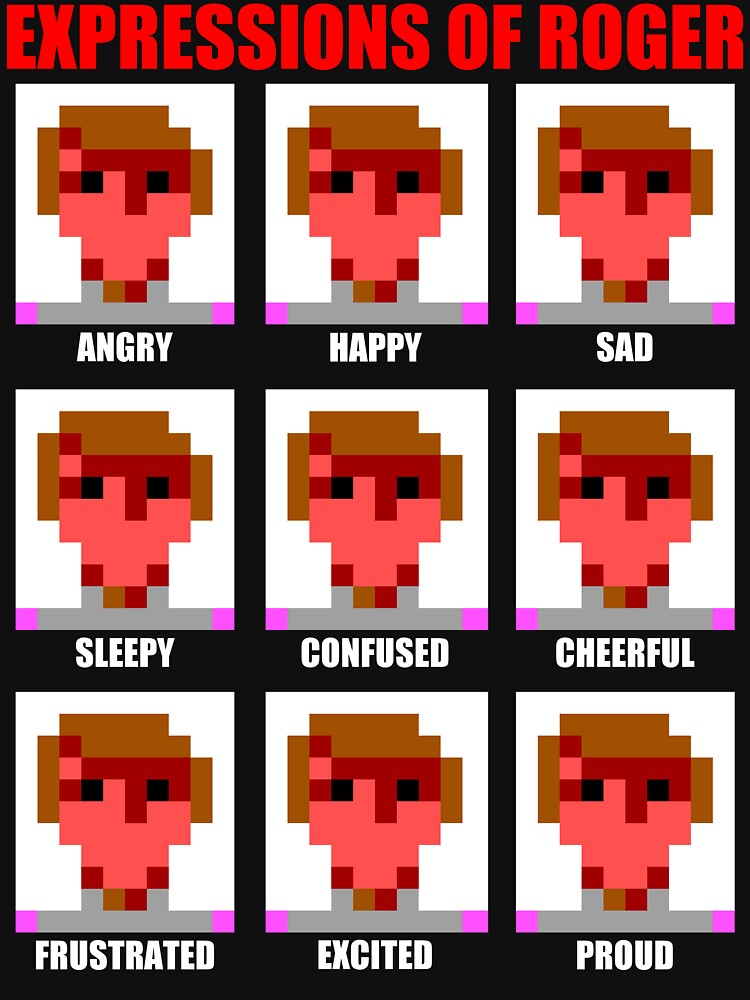 Expressions of Roger by dopefish