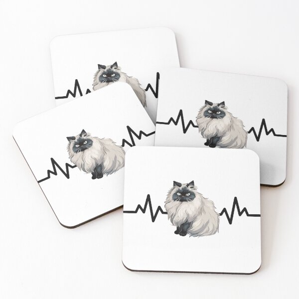 Item preview, Persian Cat Heartbeat designed and sold by TheAnimalZ00.