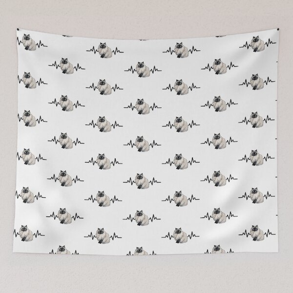Item preview, Persian Cat Heartbeat designed and sold by TheAnimalZ00.