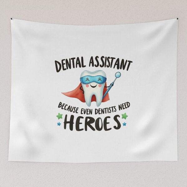 Item preview, Hero Dental Assistant designed and sold by yunamaliskova.