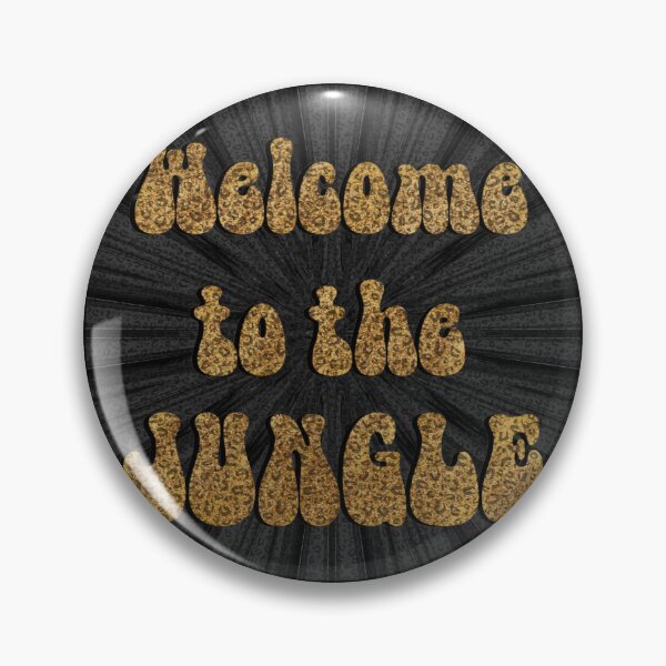 Item preview, Welcome to the jungle blk designed and sold by LanziShop.