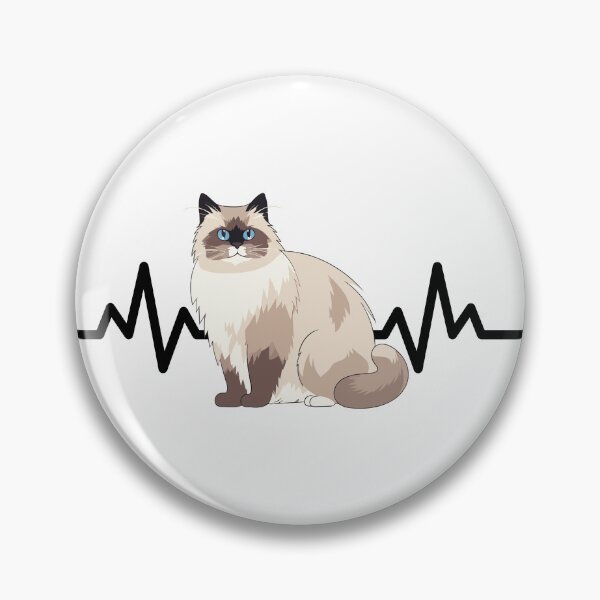 Item preview, Ragdoll Cat Heartbeat designed and sold by TheAnimalZ00.