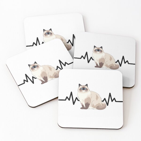 Item preview, Ragdoll Cat Heartbeat designed and sold by TheAnimalZ00.