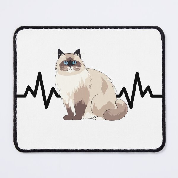 Item preview, Ragdoll Cat Heartbeat designed and sold by TheAnimalZ00.