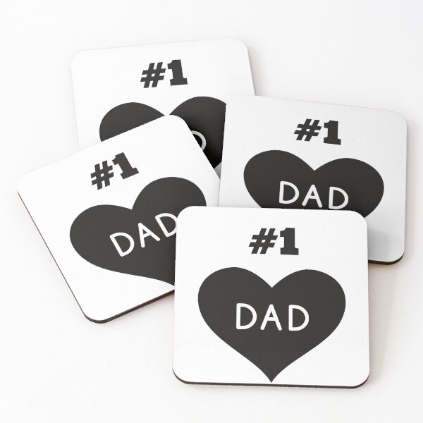 Item preview, #1 Dad designed and sold by Coaster Culture Industries.