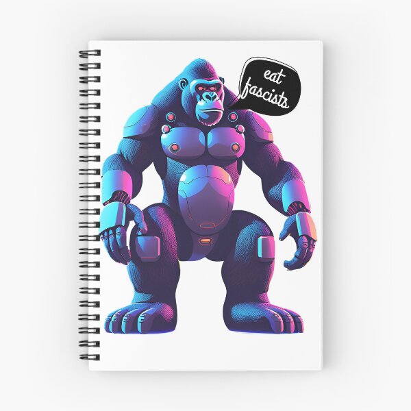 Item preview, Gorillas eat fascists! designed and sold by iam4democracy.