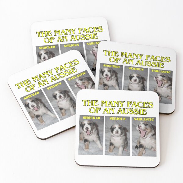 Item preview, The Many Faces of an Aussie designed and sold by AussieMomma.