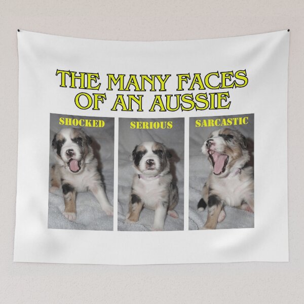 Item preview, The Many Faces of an Aussie designed and sold by AussieMomma.