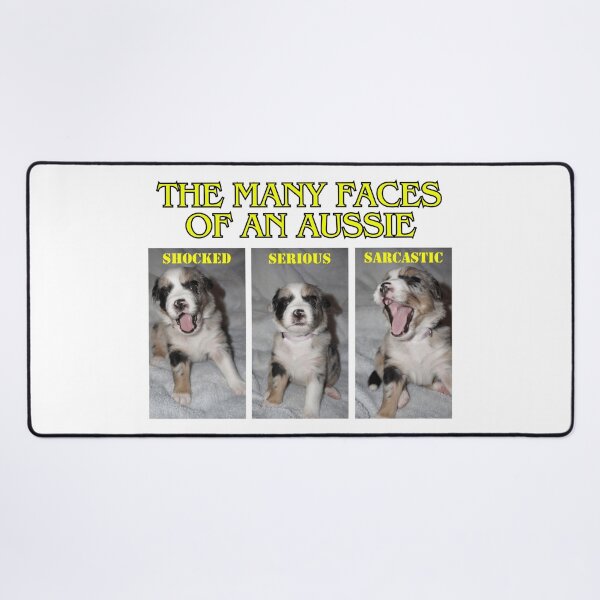 Item preview, The Many Faces of an Aussie designed and sold by AussieMomma.
