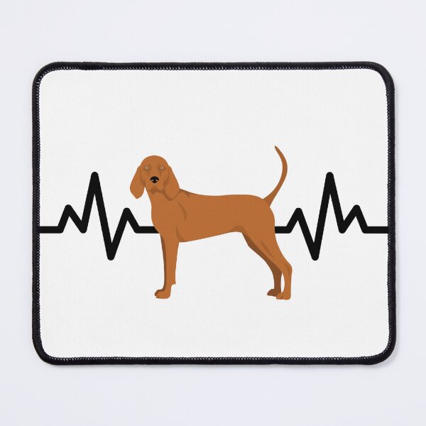 Item preview, Redbone Coonhound Heartbeat designed and sold by TheAnimalZ00.