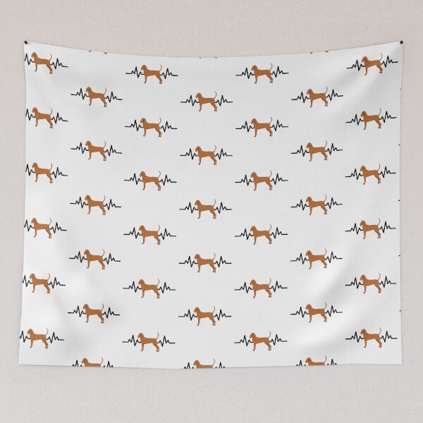 Item preview, Redbone Coonhound Heartbeat designed and sold by TheAnimalZ00.