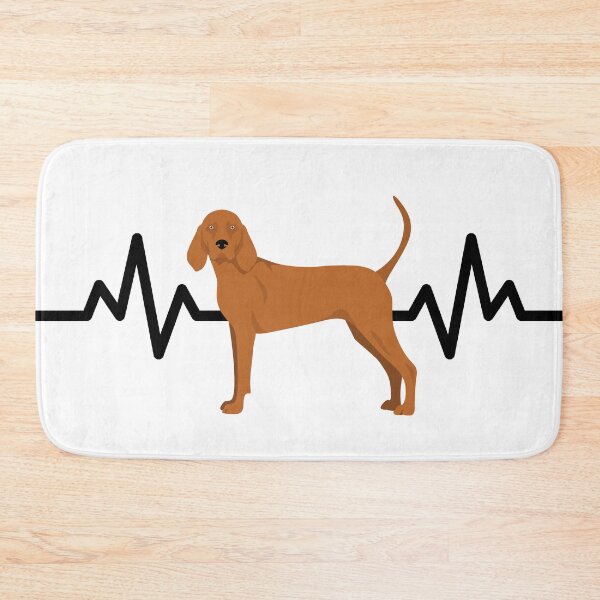 Item preview, Redbone Coonhound Heartbeat designed and sold by TheAnimalZ00.
