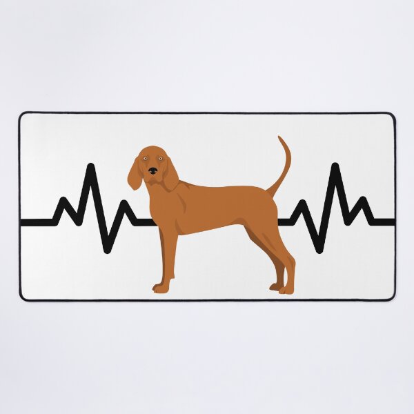 Item preview, Redbone Coonhound Heartbeat designed and sold by TheAnimalZ00.