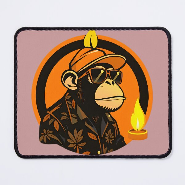 Item preview, Cool Monkey on fire designed and sold by Art is my Voice .