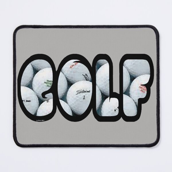 Item preview, Golf Balls in Golf Font designed and sold by Havocgirl.