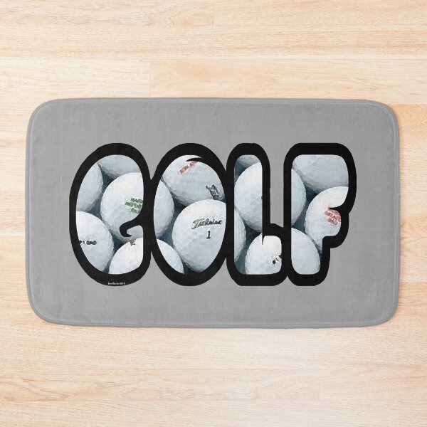 Item preview, Golf Balls in Golf Font designed and sold by Havocgirl.