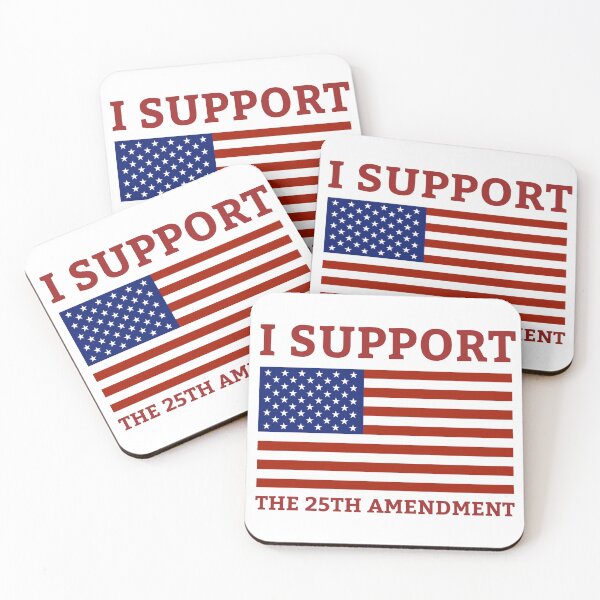 Item preview, I support the 25th amendment  designed and sold by Rachel the Artist .