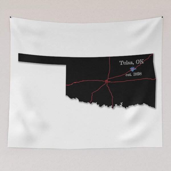 Item preview, Tulsa, OK designed and sold by PhilbonianDezin.