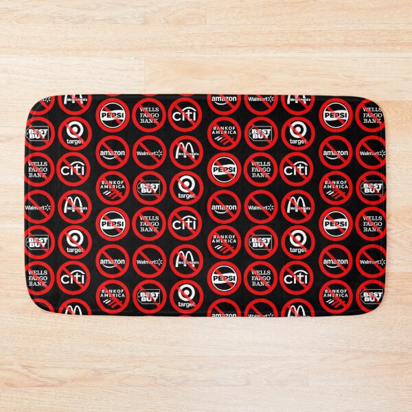 Item preview, Support Diversity, DEI Sticker : No Amazon, No Walmart, No McDonald‘s, No Citi, No Wells Fargo, No Pepsi, No BOA, No BestBuy, No Target designed and sold by HHQRHH.