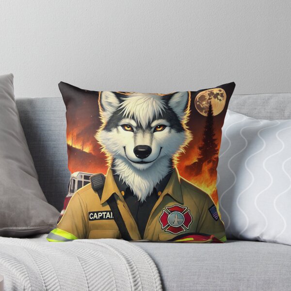 Item preview, Fire Captain Wolfe designed and sold by nikkolaus.