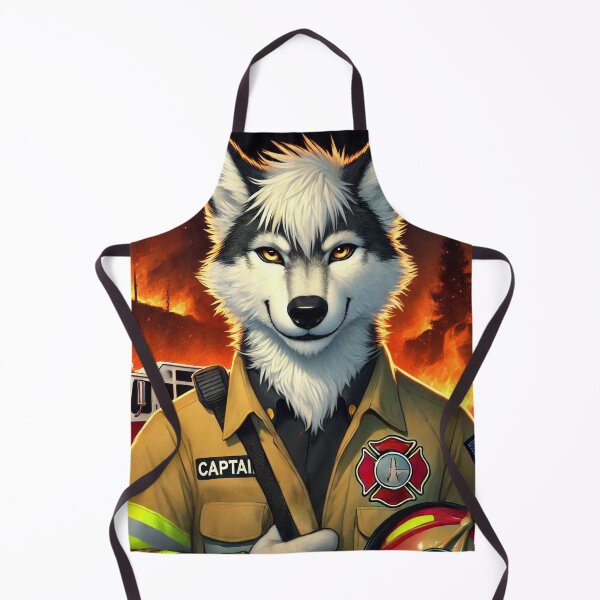 Item preview, Fire Captain Wolfe designed and sold by nikkolaus.