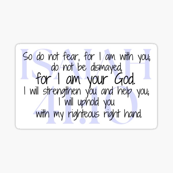Item preview, Isaiah 41:10 Verse designed and sold by call-emily.