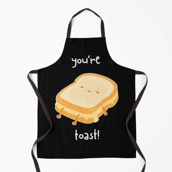 Item preview, You're Toast! Angry Chef Kawaii Food Animal T-Shirt designed and sold by LaughingFits.