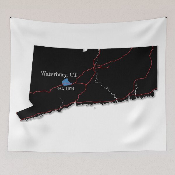 Item preview, Waterbury, CT designed and sold by PhilbonianDezin.
