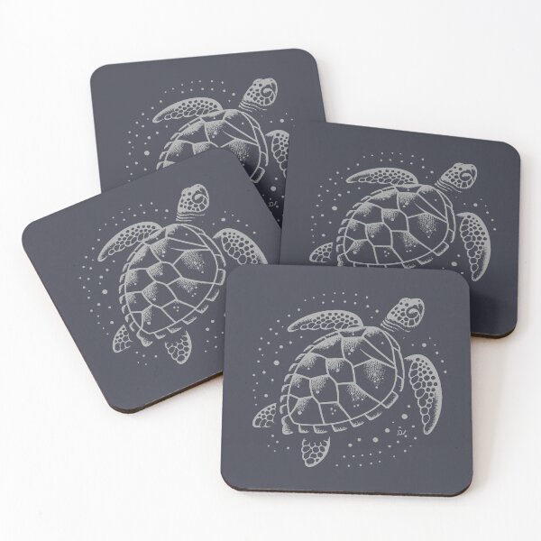 Artikelvorschau, Meeresschildkröte_LGrey entworfen und verkauft von crea8designs.