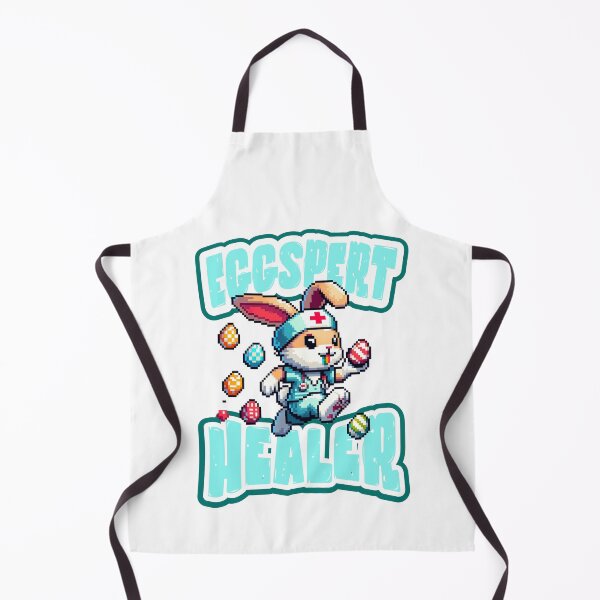 Item preview, Eggspert Healer Pixel Art Healthcare Bunny designed and sold by Bliss Find And Design.