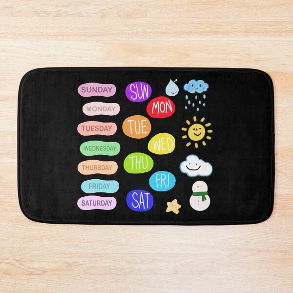 Item preview, days of the week designed and sold by zzzozzo.