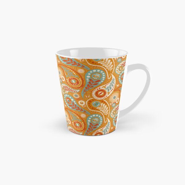 Artikel-Vorschau von Retro orange Paisley Augen, designt und verkauft von latheandquill.