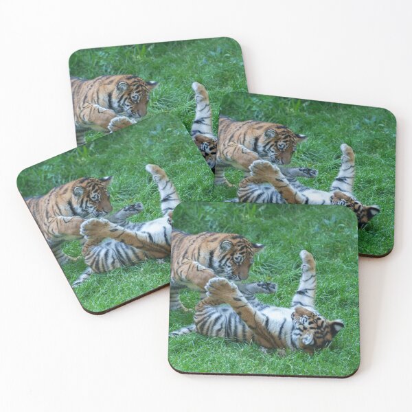Item preview, Energetic Tiger Cubs designed and sold by rawshutterbug.