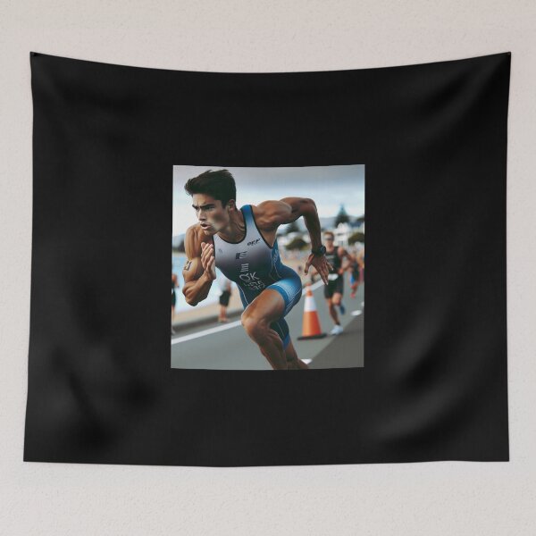 Item preview, Triathlon Warrior – No Limits, Just Speed designed and sold by Triathlongram.