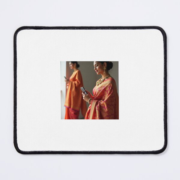 Item preview, Luxurious Handwoven Banarasi Silk Saree – Timeless Elegance with Intricate Gold Zari Work designed and sold by Srahul.