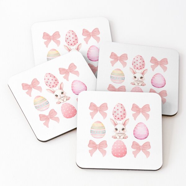 Item preview, Coquette Easter Bunny & Bows designed and sold by InspireHubWear.
